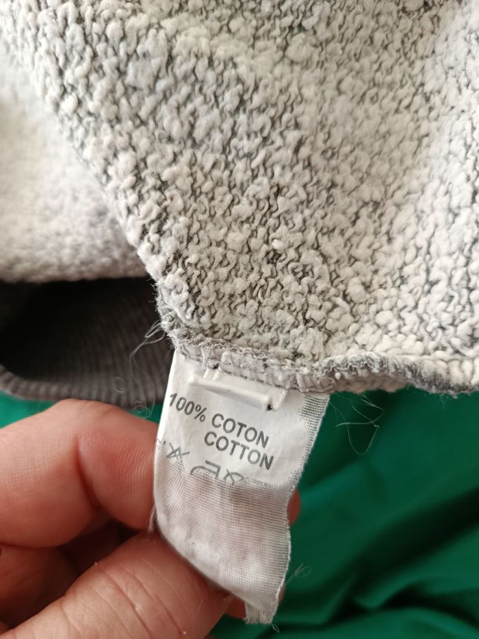 Sweat Sézane gris à lettre A – Style casual et confort absolu.Taille M. - photo numéro 5