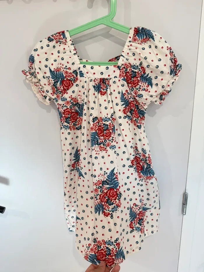 Jolie robe sergent major fille - 4 ans - photo numéro 2