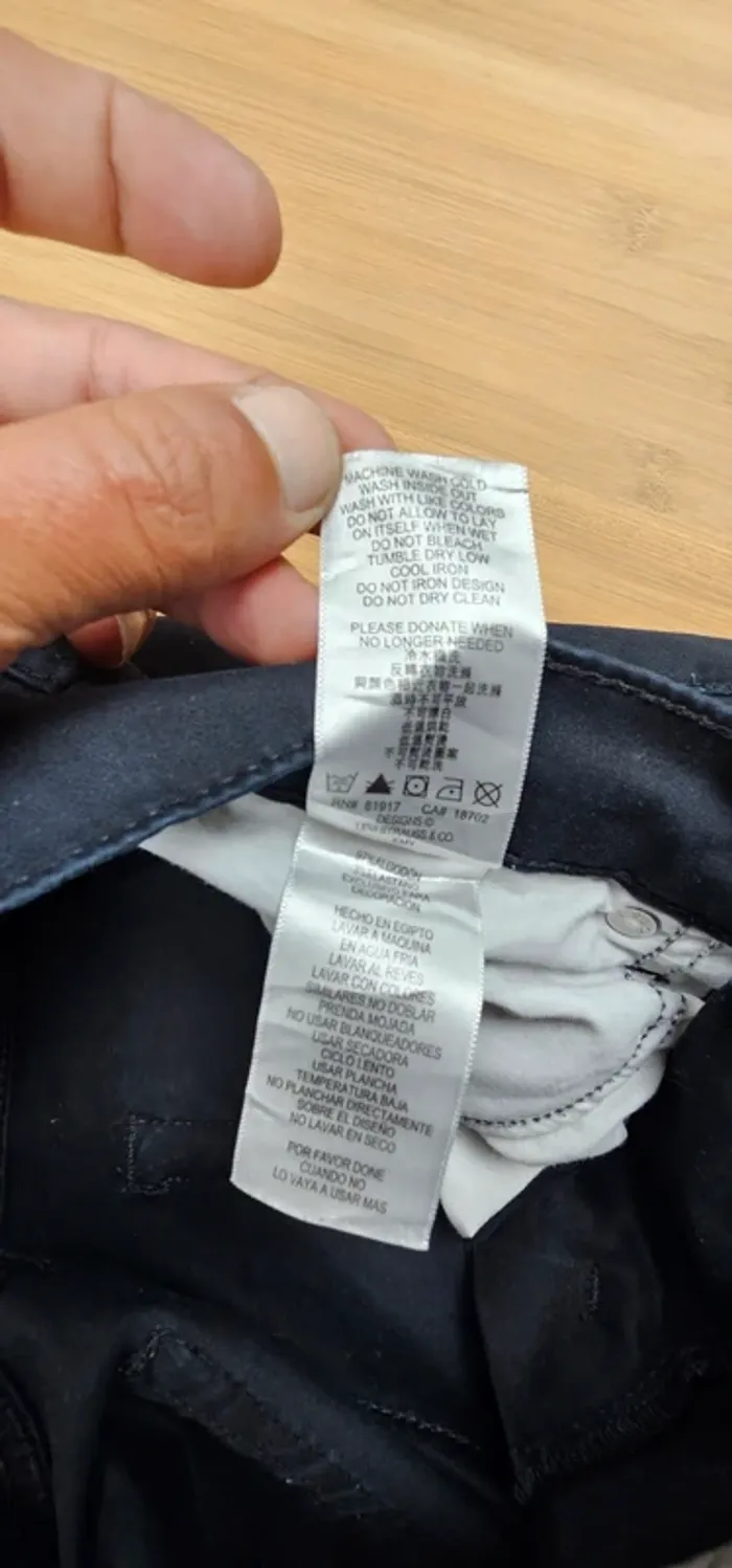 Levi's 511 slim T36/38 W28 L28 + 1 patch offer - photo numéro 11