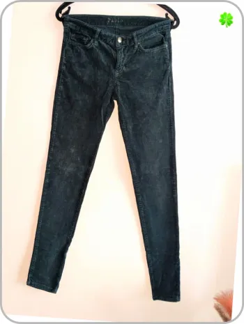 Pantalon Jeans femme en velours 36