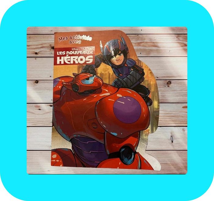 Coloriage et activité les nouveaux héros