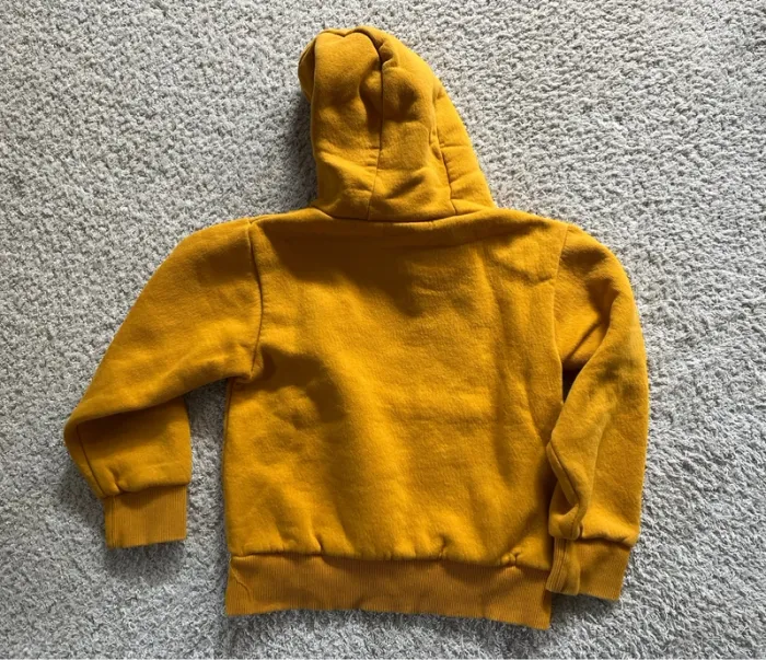 Pull sweat à capuche Jaune marque Tape à l’œil taille 6 ans - photo numéro 5