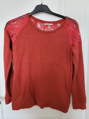 Pull rouge camaïeu M