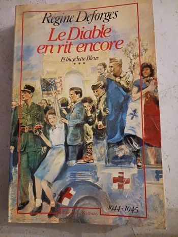livre Le diable en rit encore La bicyclette bleue Régine Deforges