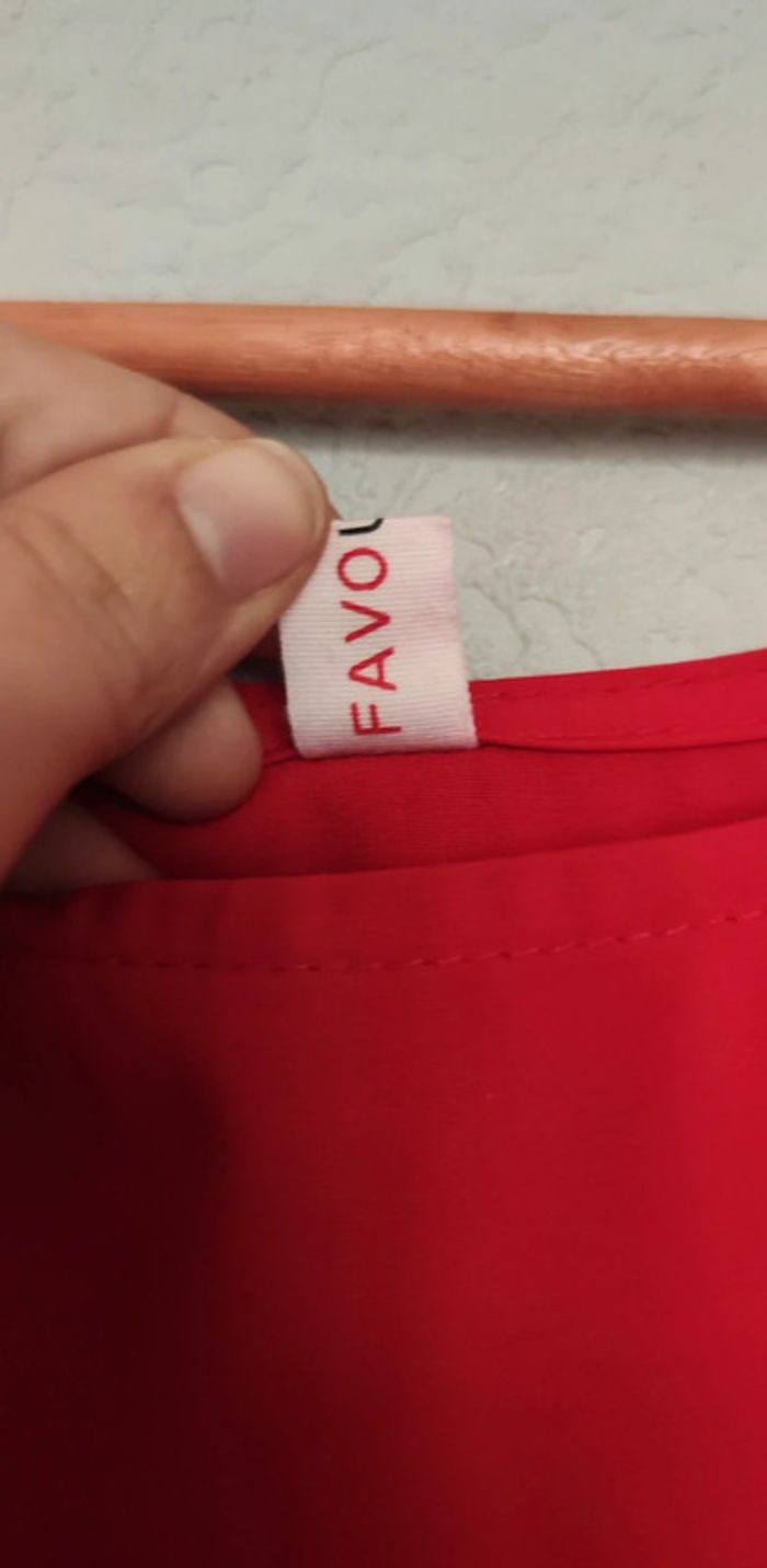Robe rouge Favo Look femme S - photo numéro 3