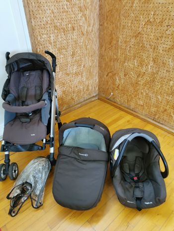 Ensemble poussette trio Bébé Confort