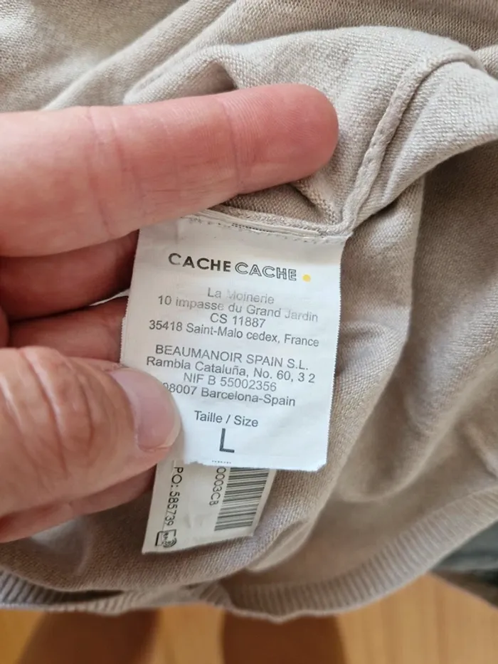 Pull fin cache cache - photo numéro 6