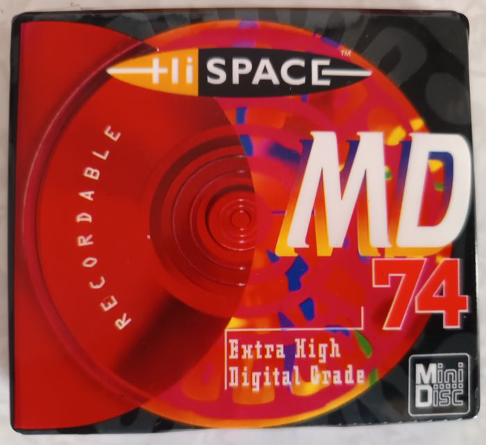Mini disc Neuf Hispace MD 74mn Enregistrable Extra High Digital Audio Grade