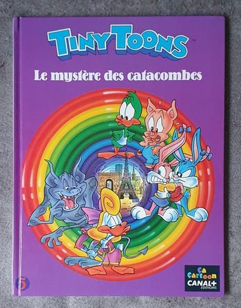 BD Jeunesse grand format "Tiny Toons - Le Mystère des Catacombes" (Dès 8 ans) / Éd. Albin Michel