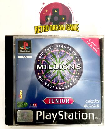 Qui veut gagner des millions junior edition pour Playstation