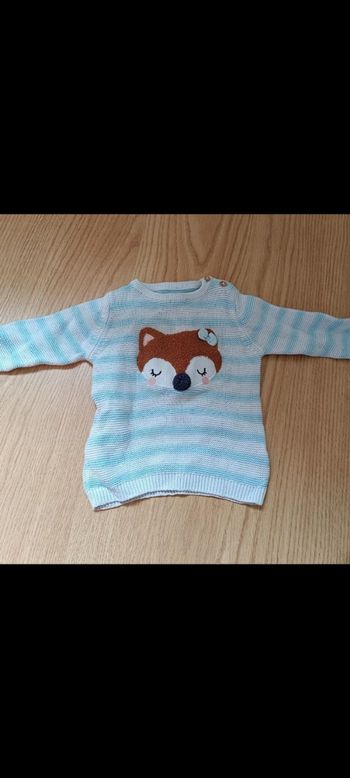 Pull tout mignon marinière 