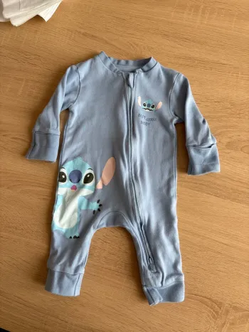 Pyjama léger Stitch 3 mois sans pied Primark