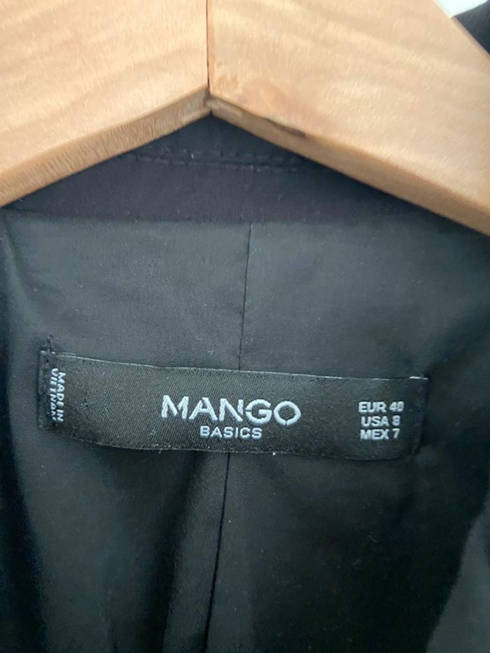 Blazer noir Mango - photo numéro 9
