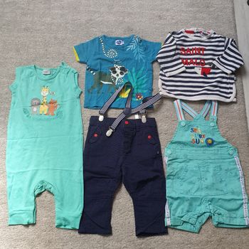 Lot de vêtements garçon 6 mois