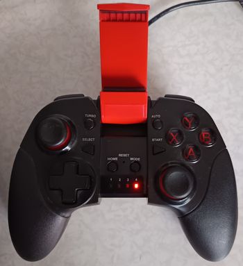 Manette Sans Fil de jeu Android Logicom Logipad 10BT Rouge