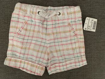 Short coton Zara 9-12 mois NEUF avec étiquette