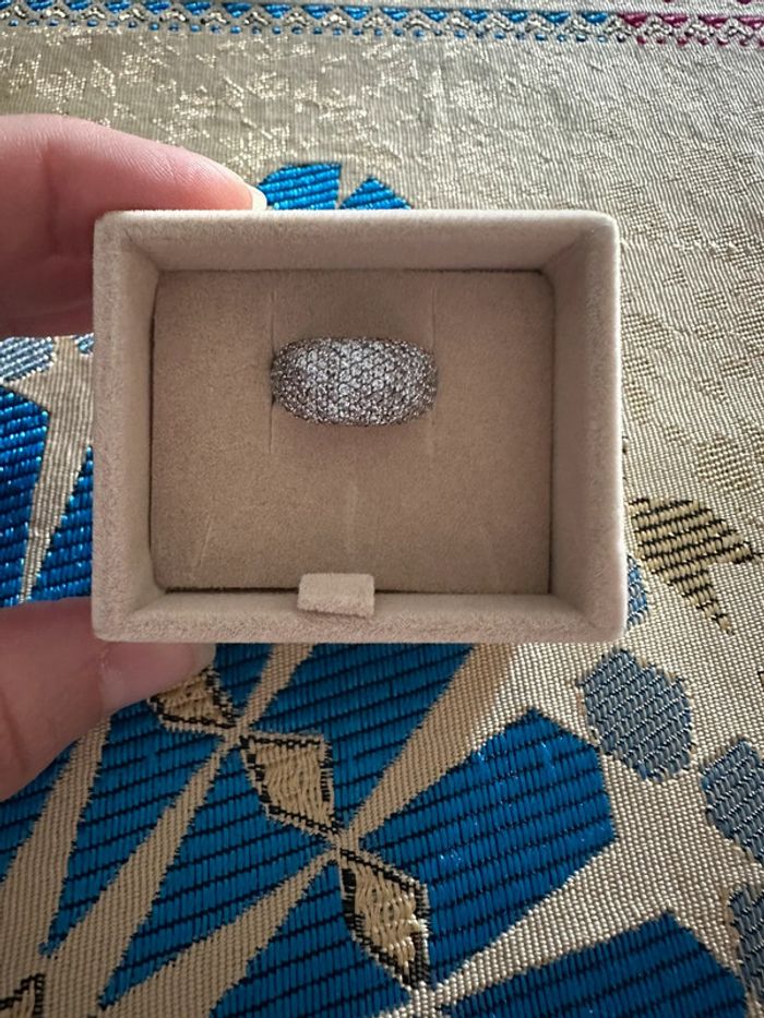 Bague en argent 925/1000ème taille 52 - photo numéro 2