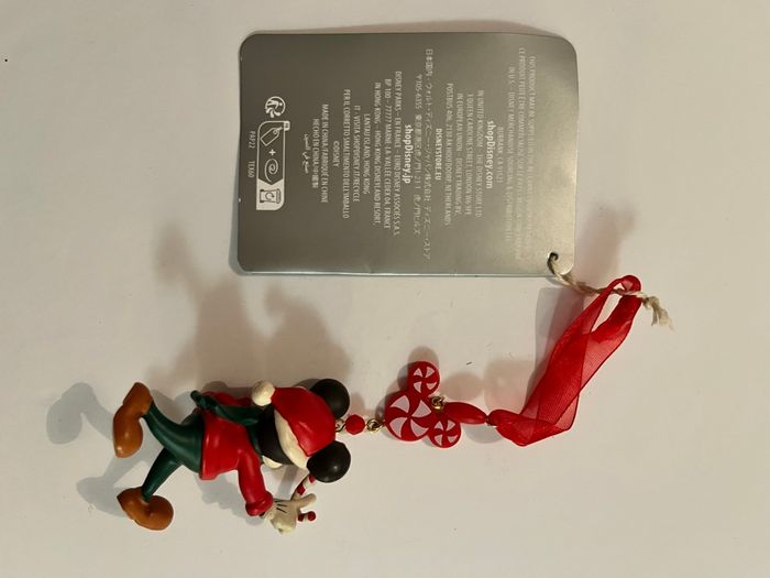 Ornement suspension de Noël Mickey - photo numéro 3