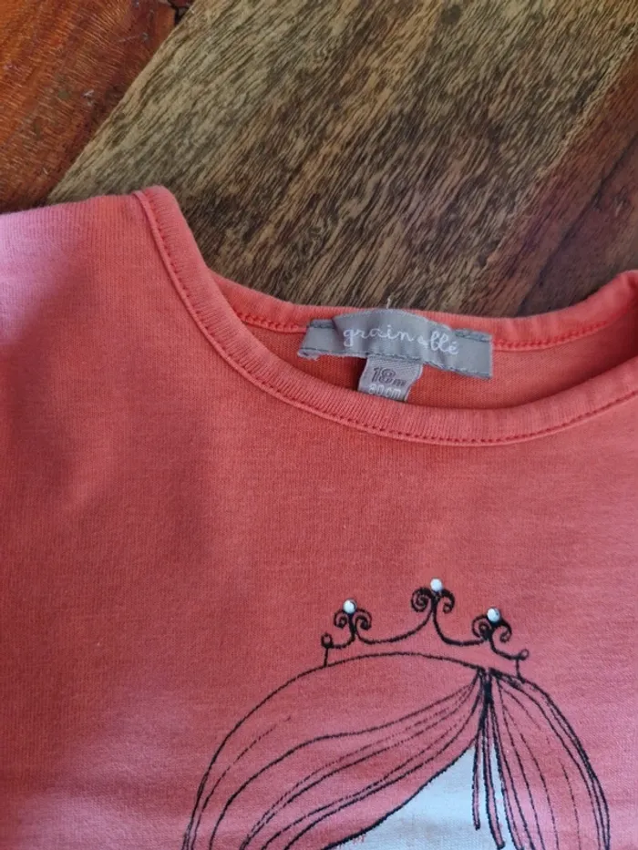 T-shirt manches longues 18 mois - photo numéro 3