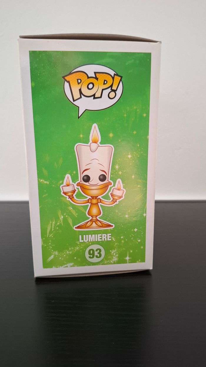 Funko pop disney lumière la belle et la bête - photo numéro 2