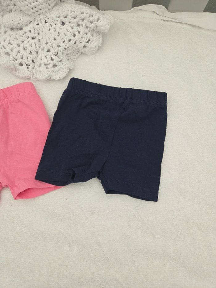 Lot 2 shorts 3 mois fille - photo numéro 3