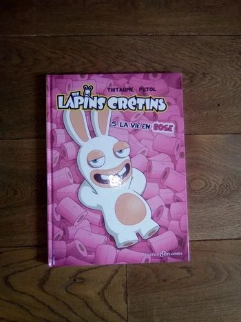 Bd Les lapins crétins la vie en rose tome 5