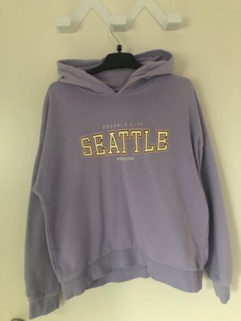 Sweat à capuche fille XS