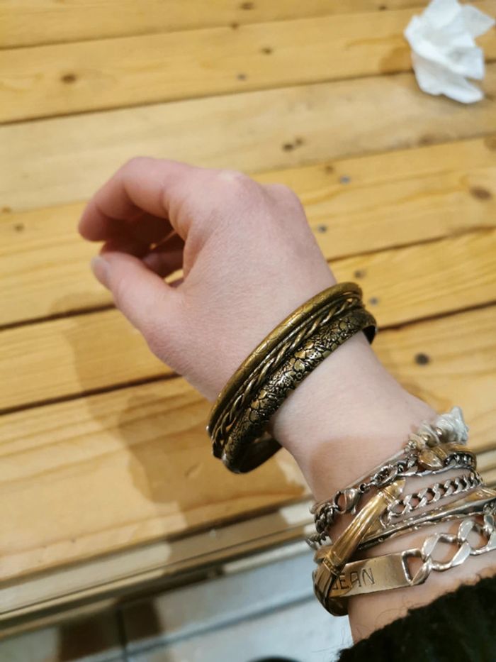 Lot bracelet doré - photo numéro 4