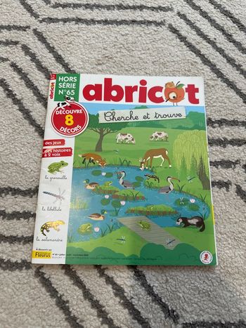 Magazine abricot cherche et trouve 