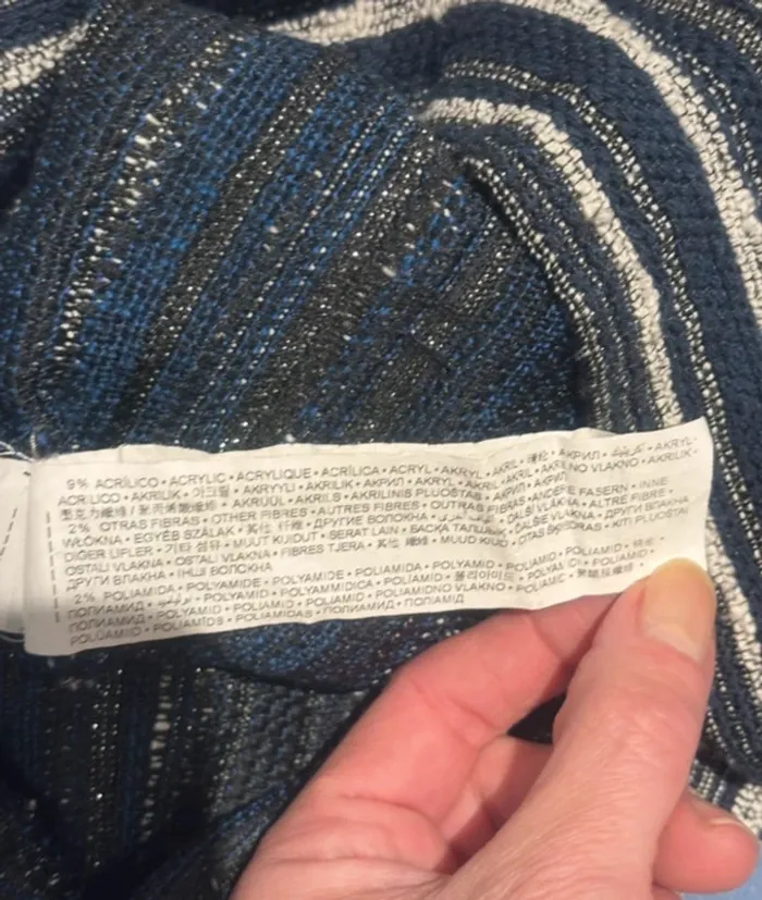 Robe rayée Springfield bleue et blanche – Taille XS / 34 - photo numéro 10