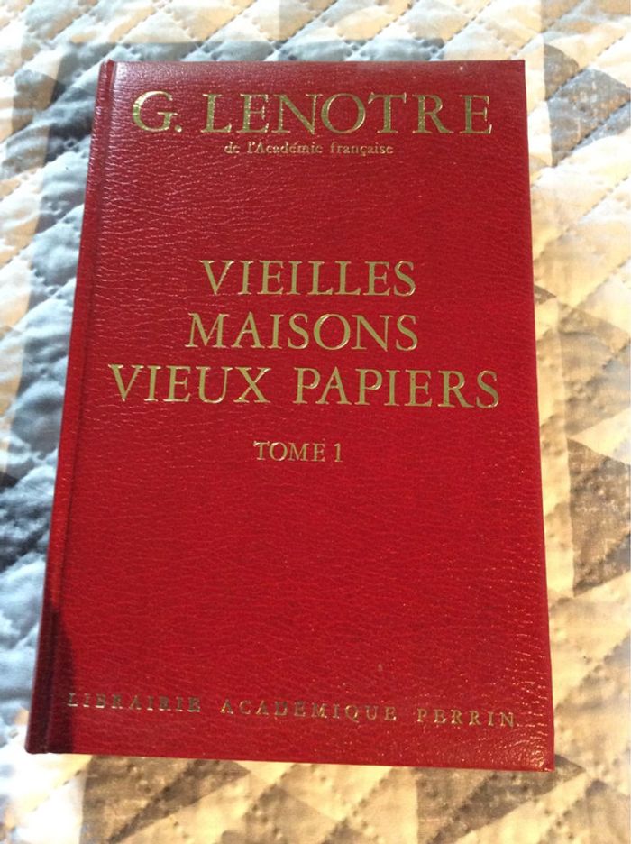 #vieilles maisons, vieux papiers G Lenotre - photo numéro 2