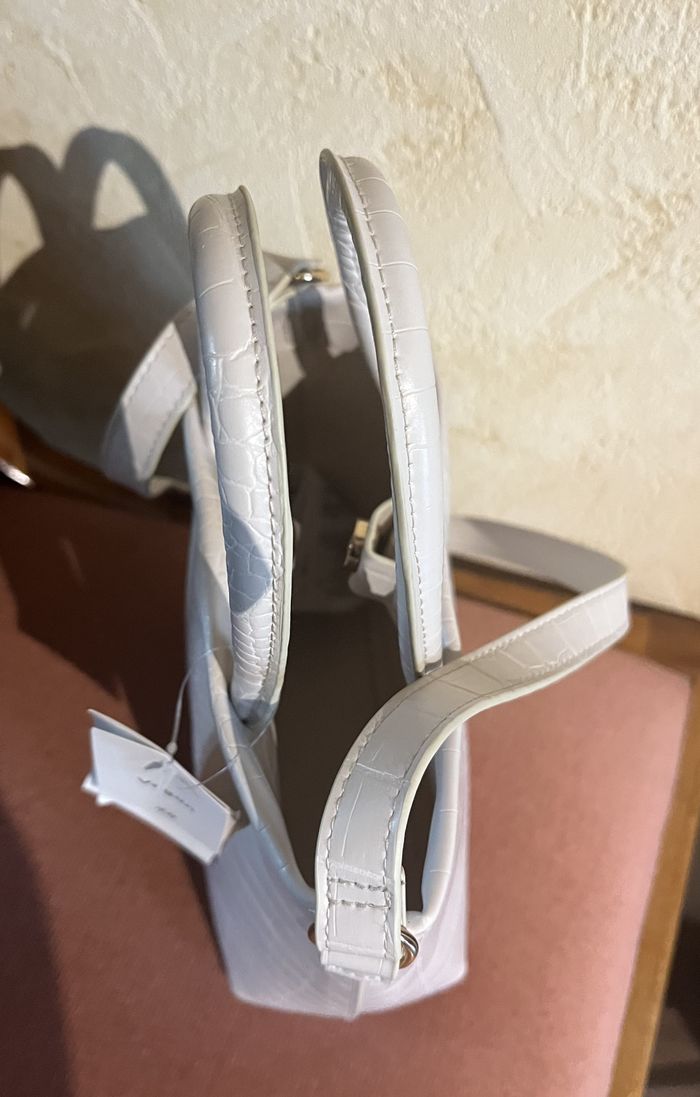 Sac blanc à bandoulière - photo numéro 3