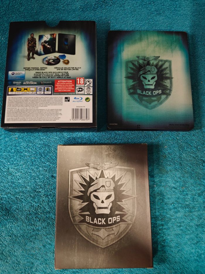 PS3 Call of duty black ops edition collector hardened - photo numéro 2
