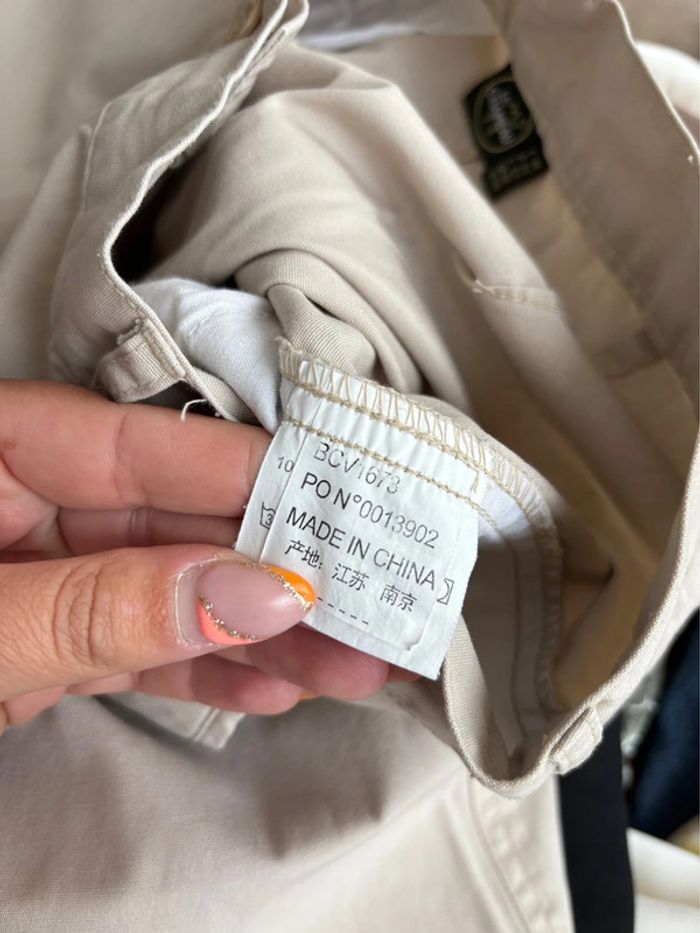 Pantalon Le Chameau - 100% coton - beige clair - taille 46 - neuf jamais porté - photo numéro 6