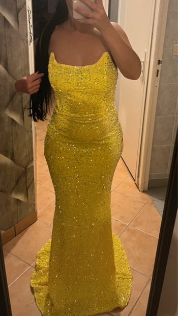 Robe de soirée à paillette