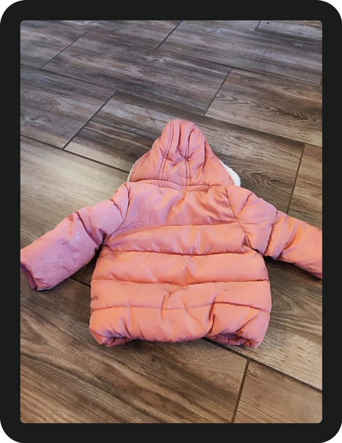 Blouson rose à capuche Orchestra Taille 18 mois - photo numéro 6