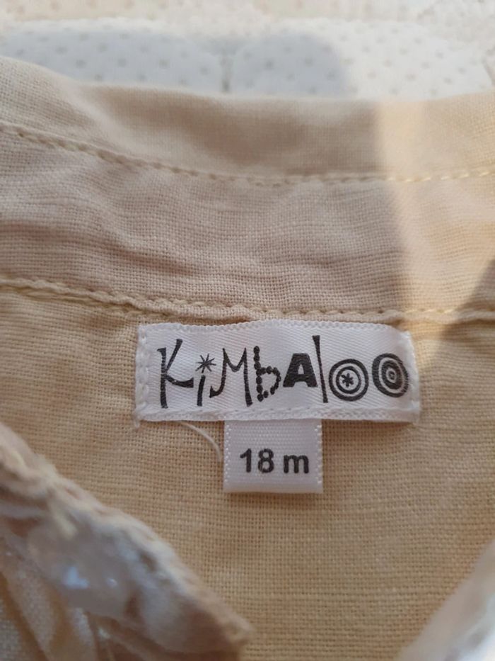 Chemisette couleur vanille 18 mois - photo numéro 3