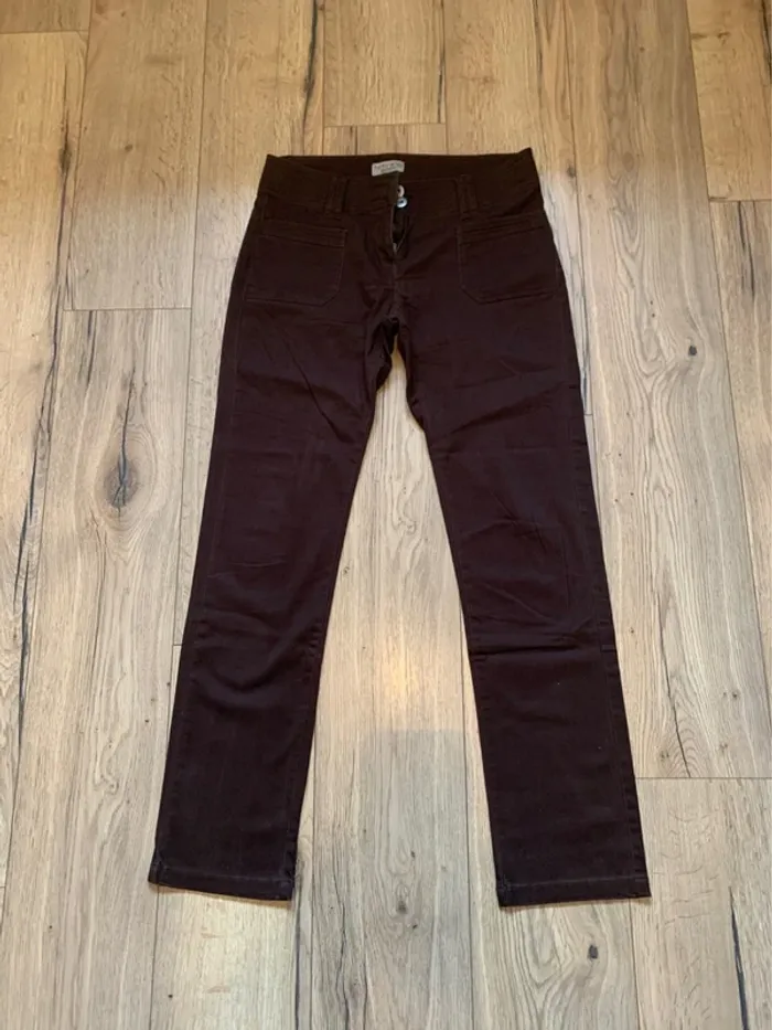 Pantalon Nothing Else Marron Taille 40 - photo numéro 3