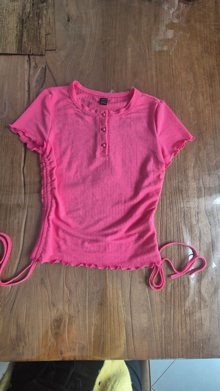 Tee-shirt rose M 38