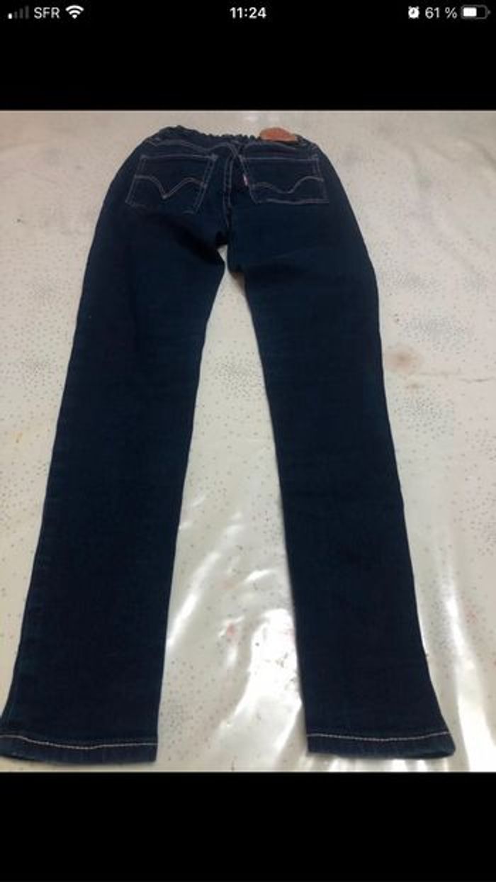 Lot jeans et veste levi’s 8 ans fille - photo numéro 7
