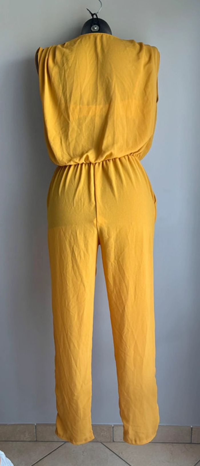 Combinaison pantalon jaune - Taille unique - photo numéro 4