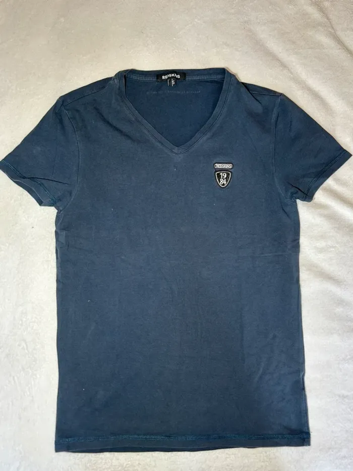 T-shirt noir redskins