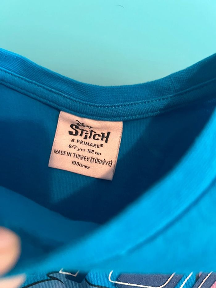 T-shirt Stitch bleu - photo numéro 3