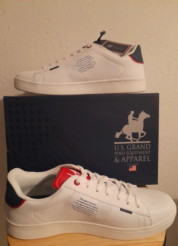 US Grand Polo paire de baskets blanches - photo numéro 2