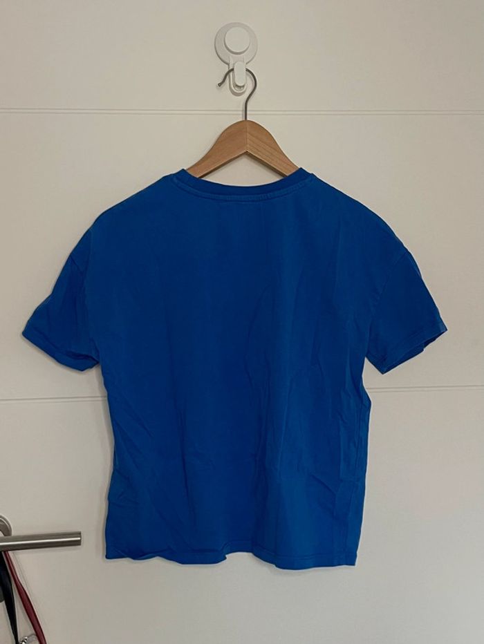 T-shirt bleu - photo numéro 4