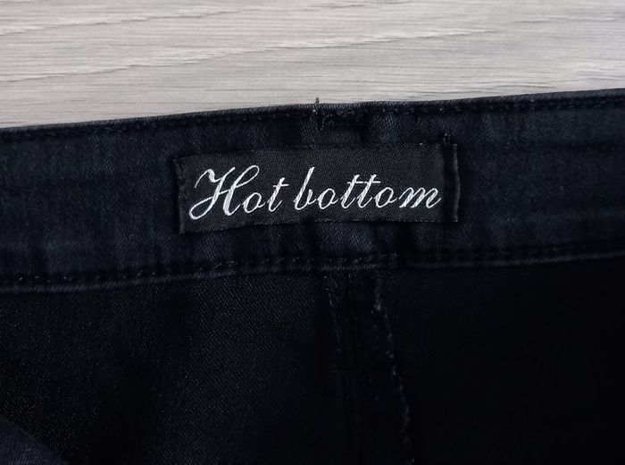 Jean femme noir Hot Bottom taille 38 - photo numéro 4