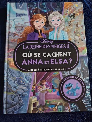 Livre la reine des neige 2 cherche et trouve