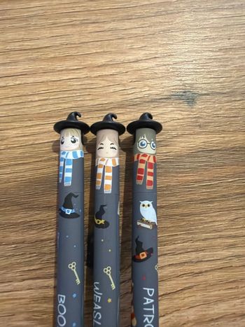 Stylos kawaï Harry Potter 