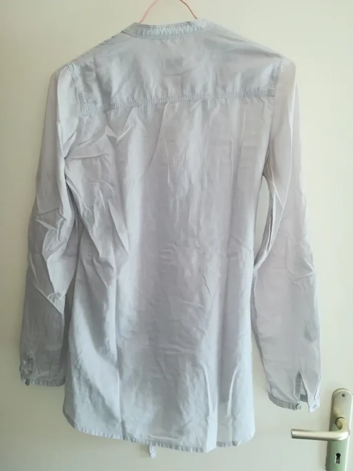 Joli chemisier gris, Pimkie, taille M, très bon état - photo numéro 5