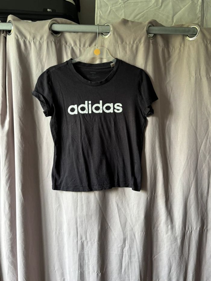Tee shirt noir Adidas - photo numéro 3
